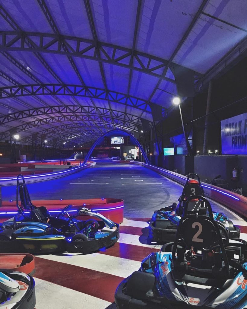 Piste De Karting Smaaash Sky Karting Gurgaon Inde Pgk Design